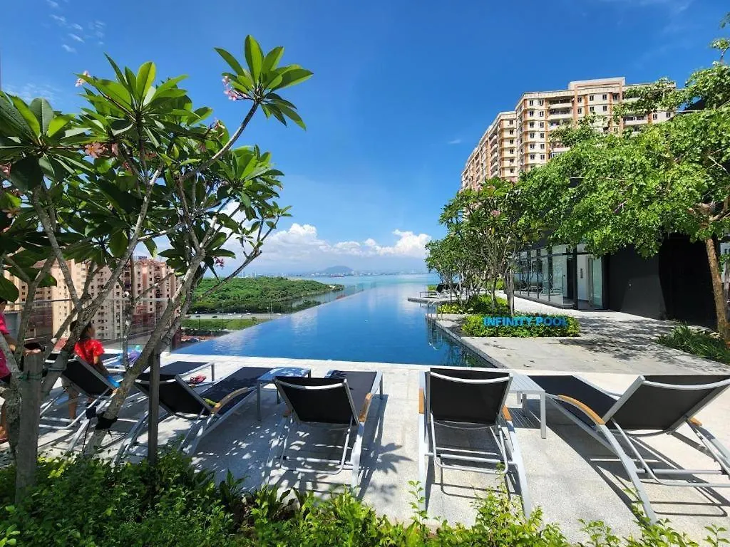 アパート Urban Suites Georgetown Penang - Sea View & Georgetown View - High Floor - Exclusive & Cozy Stay