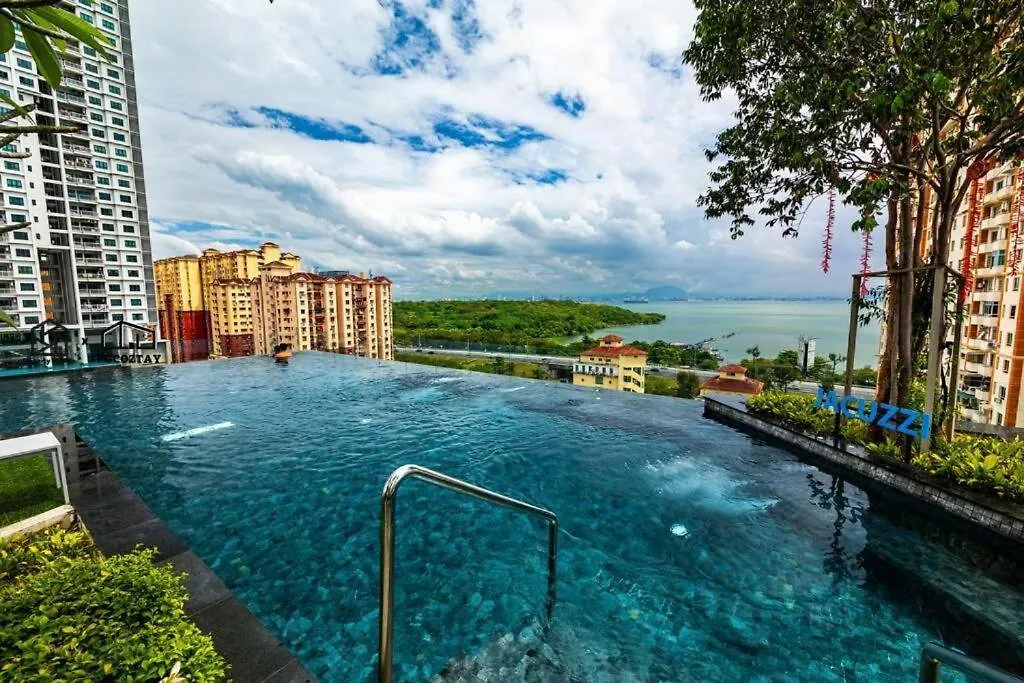 アパート Urban Suites Georgetown Penang - Sea View & Georgetown View - High Floor - Exclusive & Cozy Stay