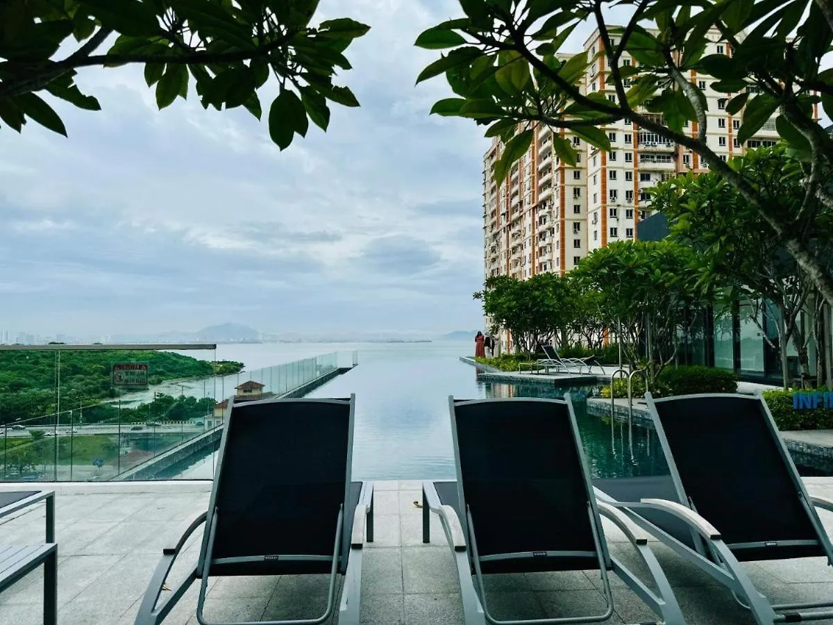 Urban Suites Georgetown Penang - Sea View & Georgetown View - High Floor - Exclusive & Cozy Stay 0*, ジョージタウン マレーシア