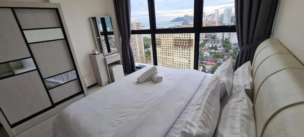 アパート Urban Suites Georgetown Penang - Sea View & Georgetown View - High Floor - Exclusive & Cozy Stay